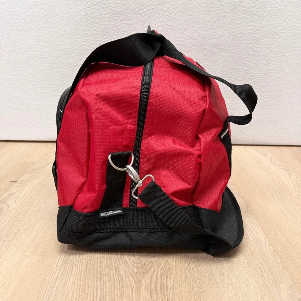 OGIO Big Dome Duffel Bag Red Black Embroidered‎ American Flag Gym Bag NEW